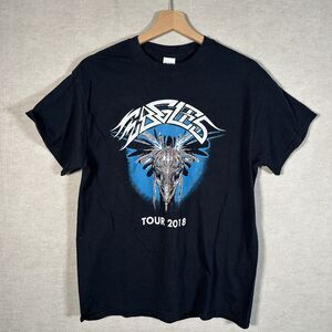 An Evening With Eagles Tour 2018 Black Graphic T-Shirt Men’s Medium Rock Band